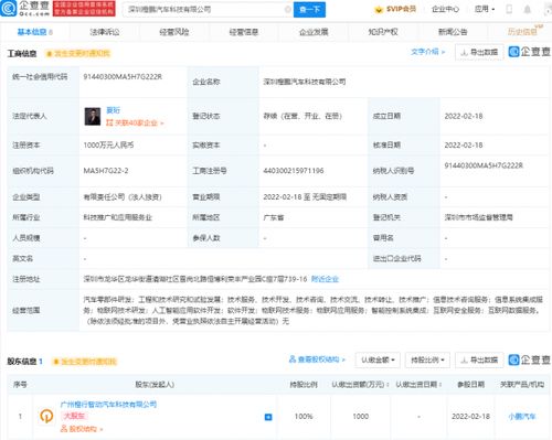 小鵬汽車深耕物聯網技術，深圳新公司啟航智能出行新篇章